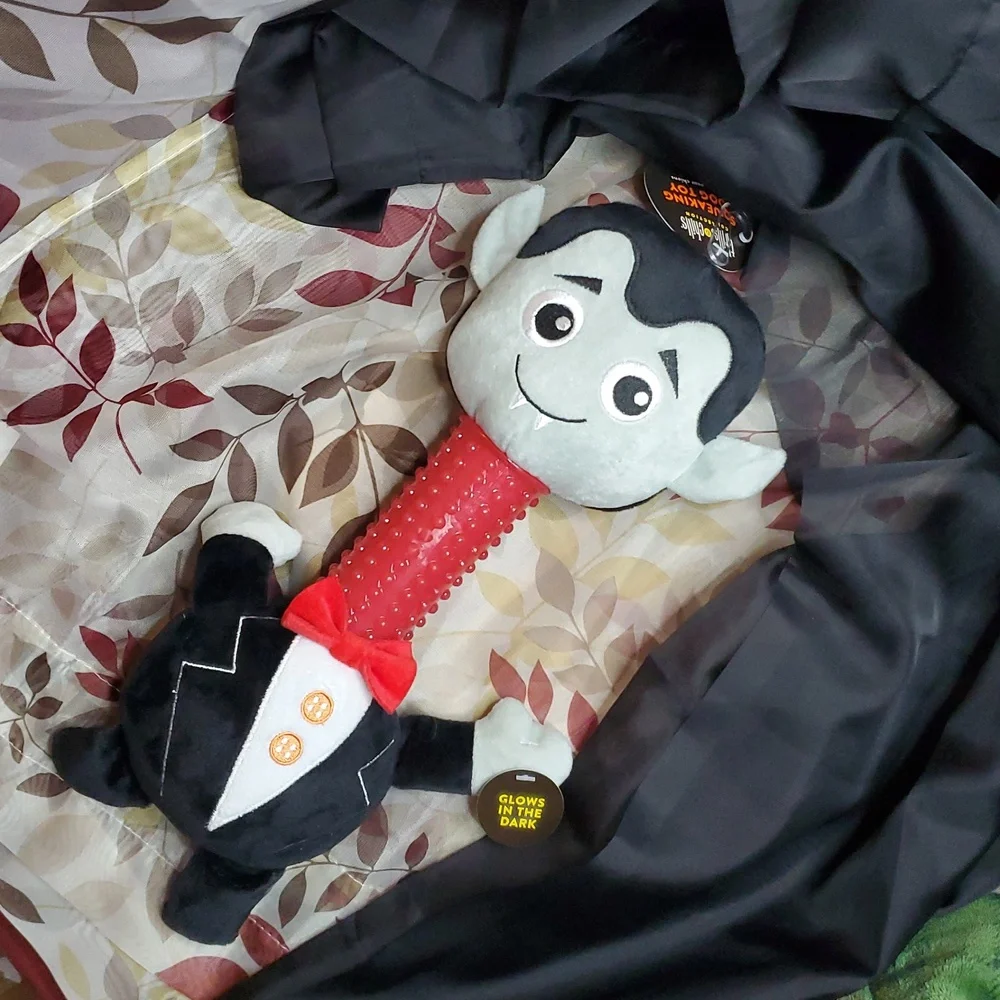 Vampire Plush Dog Toy